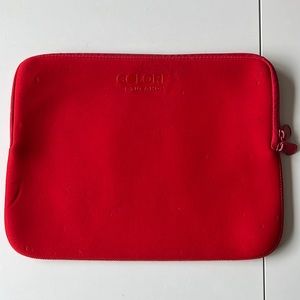 Red laptop cases